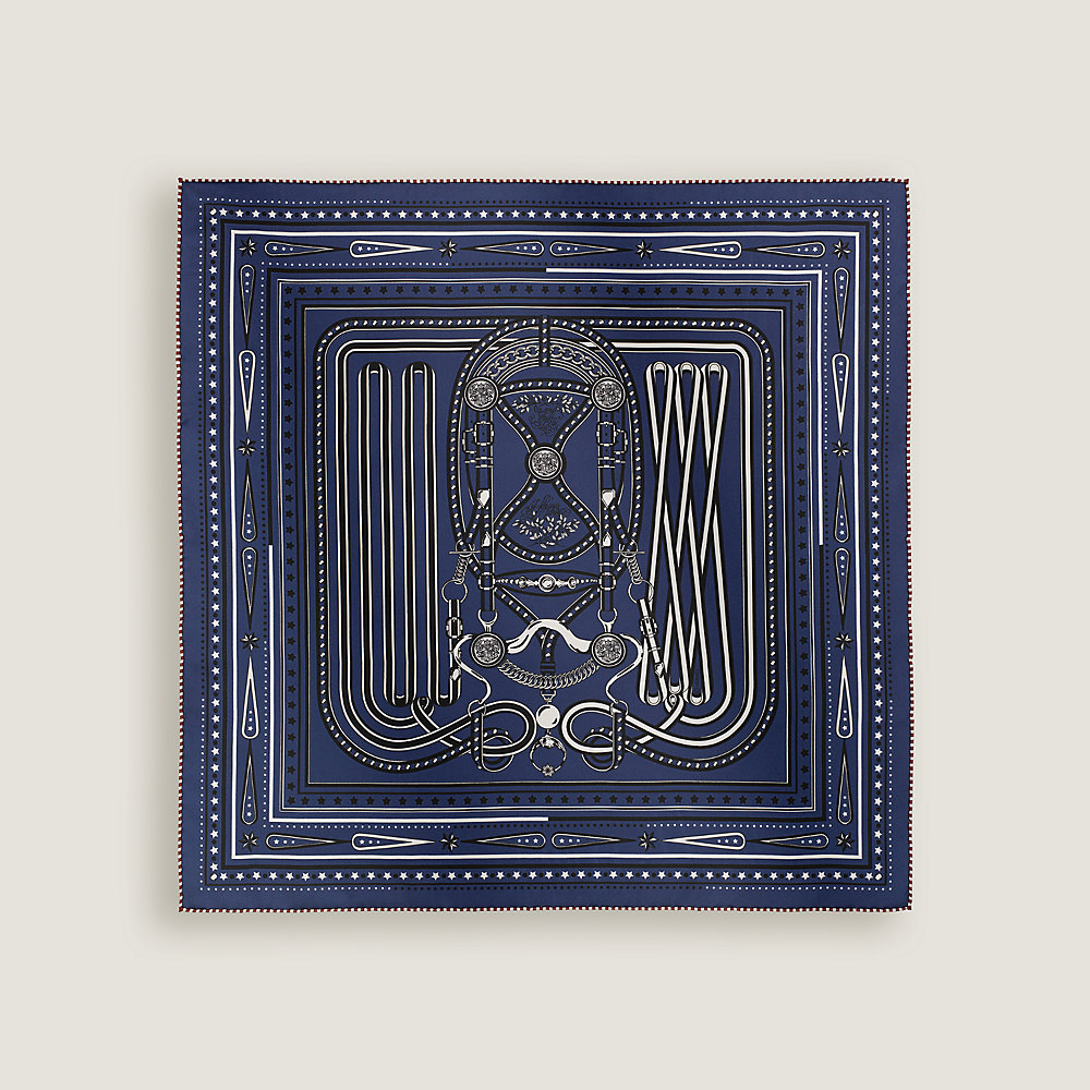 シルクバンダナ 《グラン・トゥラララ・バンダナ》 - マロン